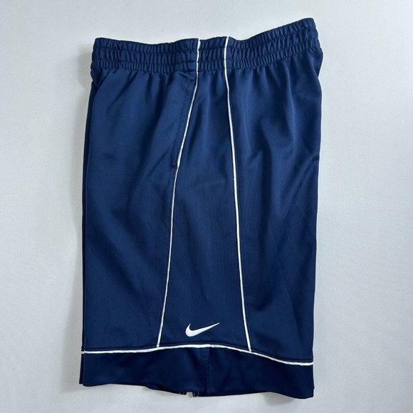 Y2K Nike Basketball Shorts Blue‎ Men Size Large Gym Athletic Active Training - Picture 2 of 8
